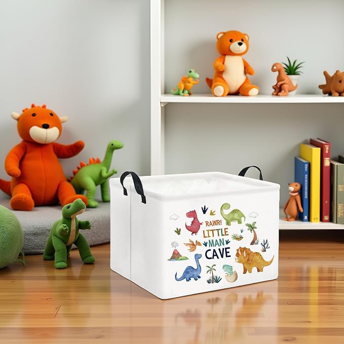Rectangular Kids Storage Basket Baby Storage Basket - Image 3