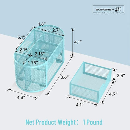 SUPEASY Mesh Desk Organizer, Desk Accessories & Workspace Organizers - Image 4