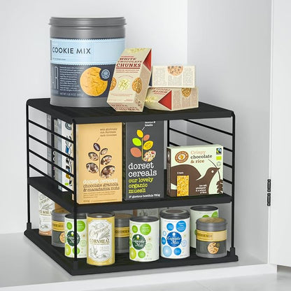 Upgraded Cabinet Organizers and Storage -Divided Compartment Holder - Image 2