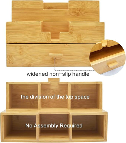 Bamboo Desk Organizer - Image 5