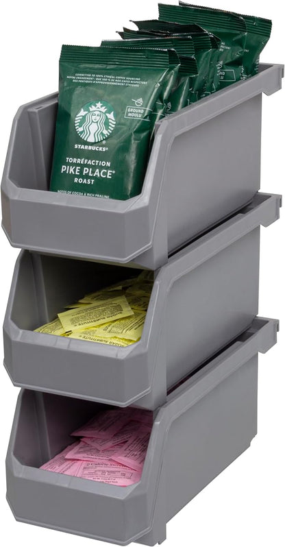 Plastic Containers for Organizing and Storage Bins for Closet, Garage or Pantry - Image 9
