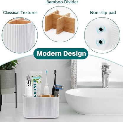 White Toothbrush Holder - Image 3