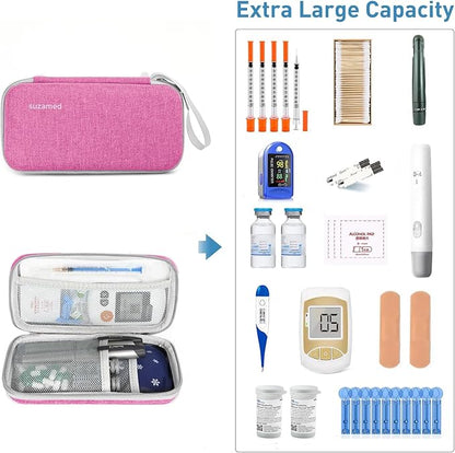 Insulin Cooler Travel Case, EVA Insulation Travel Medicine Kit - Image 6