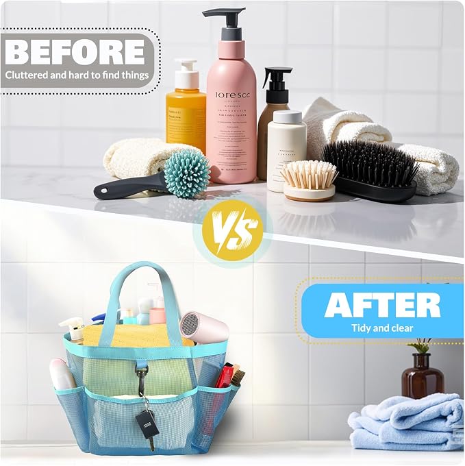 LOYEE Mesh Shower Caddy Portable - Image 5