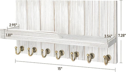 Rebee Vision Farmhouse Key and Mail Holder - Image 5