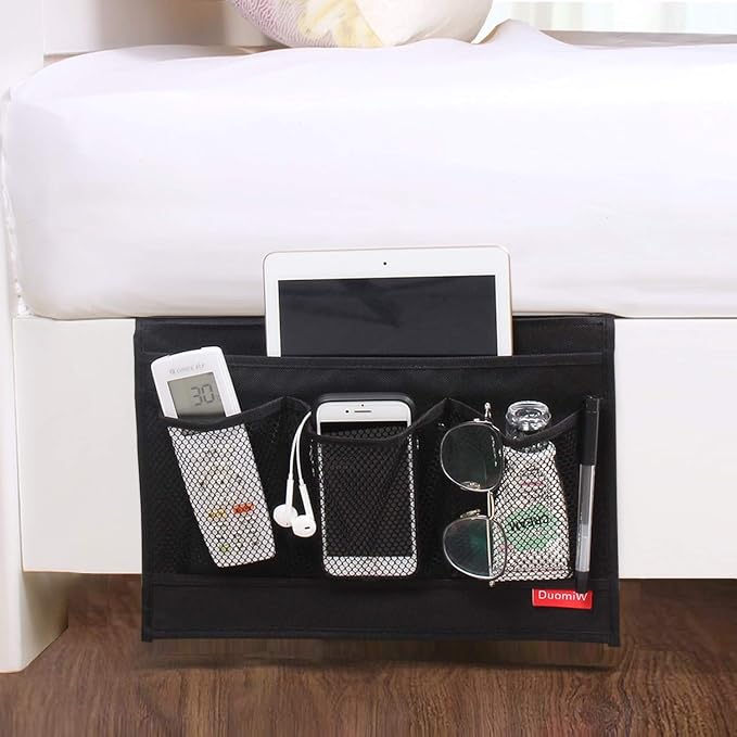 Bedside Storage Organizer, Bedside Caddy, Table Cabinet Storage Organizer - Image 4