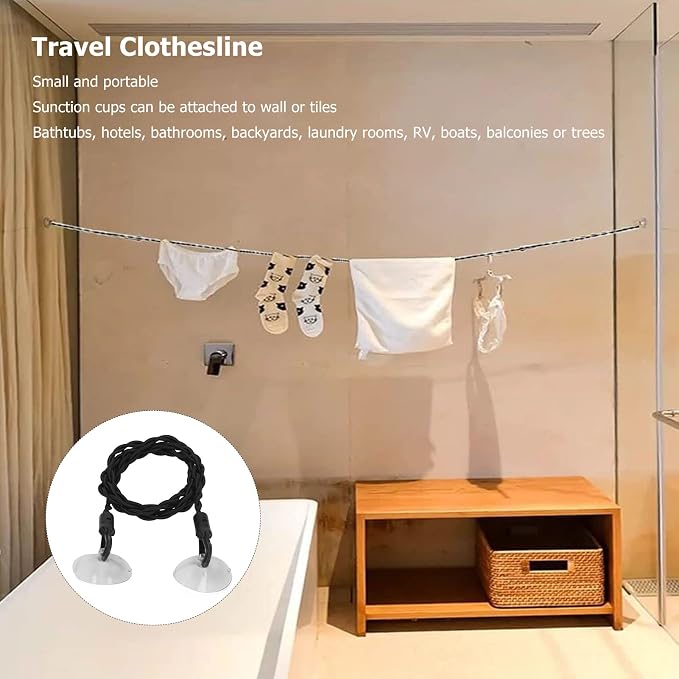 TOPINCN Retractable Portable Clothesline - Image 5