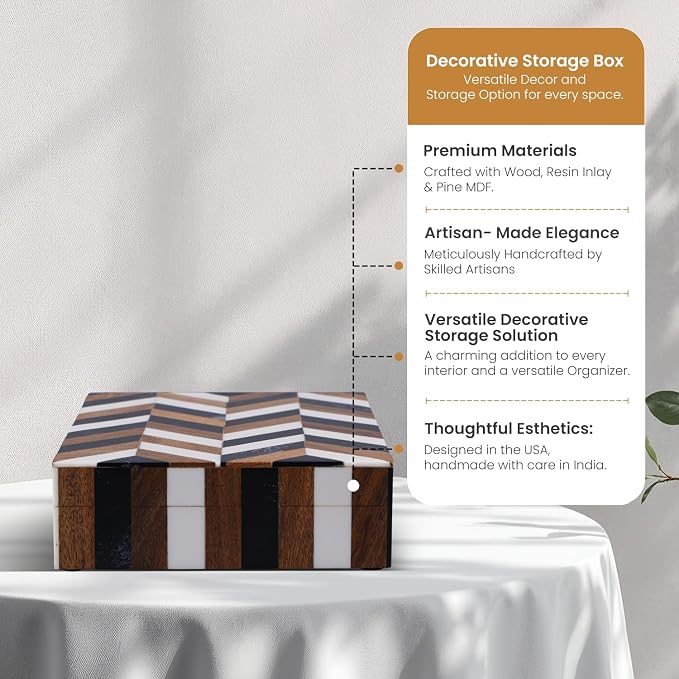 Handicrafts Home Decorative Storage Box - Image 4