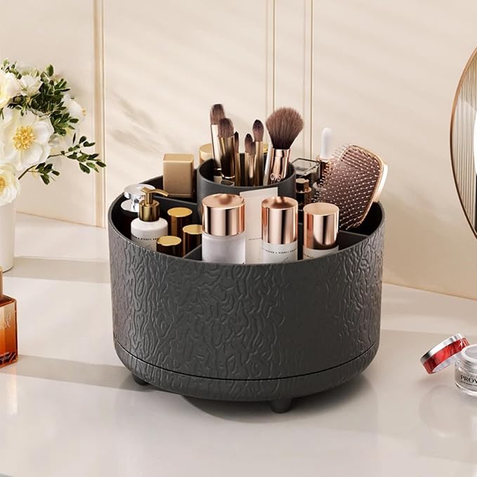 360° Rotating Makeup Organizer for Vanity by Unknown