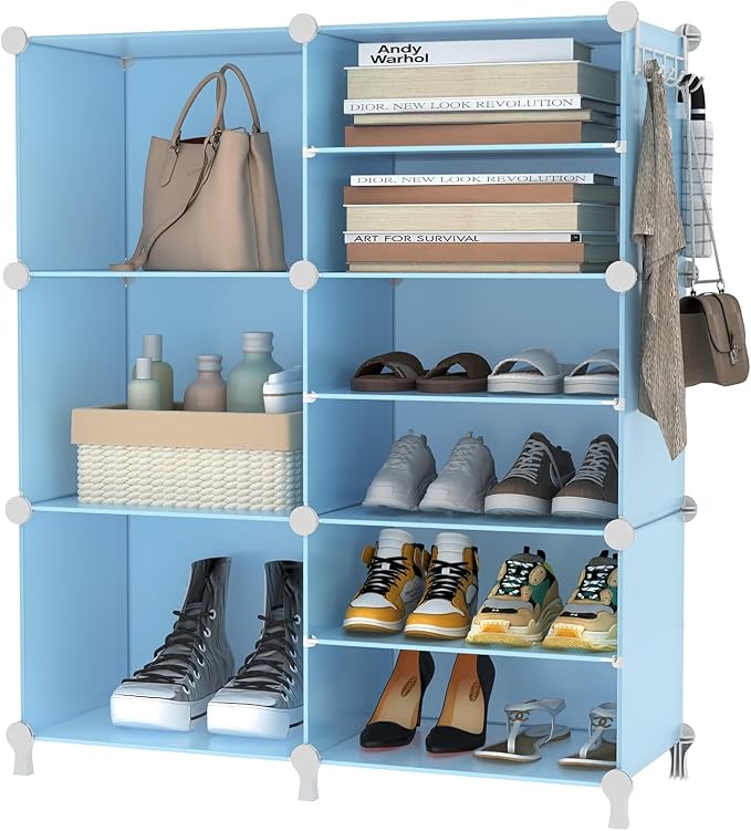AWTATOS 6 Cube Closet Organizer Storage Shelves - Image 8