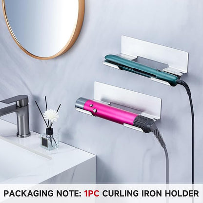 1PC Hair Straightener Holder Wall Mount Curling Iron Holder, Hair Dryer Holders - Image 8