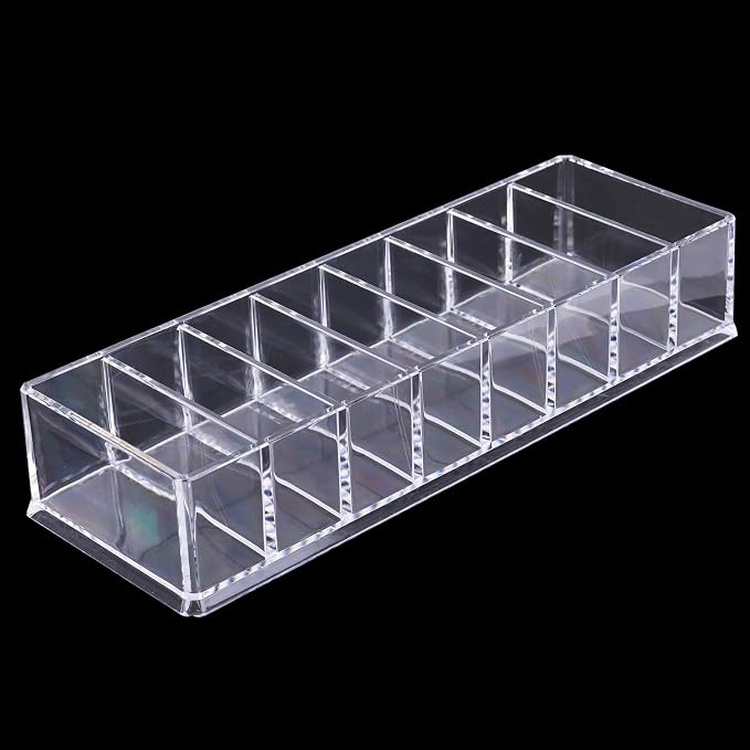 Foraineam 4 Pack Acrylic Compact Organizer Cosmetics Beauty Care Powder Holder - Image 4