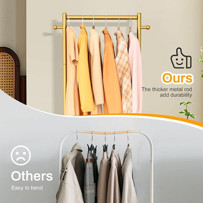 MISSLO Small Clothes Racks for Hanging Clothes Clothing Rack - Image 3
