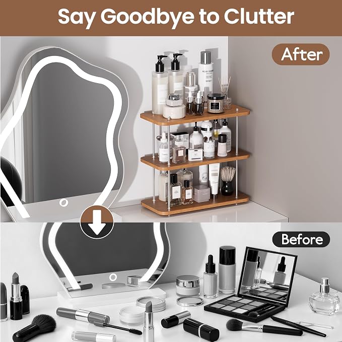 Bathroom Counter Organizer, Spices Organizer, Kitchen Countertop Organizers - Image 4
