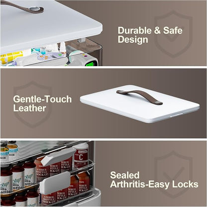 CTIME 4-Tier Extra-Large Medicine Organizer - Image 7