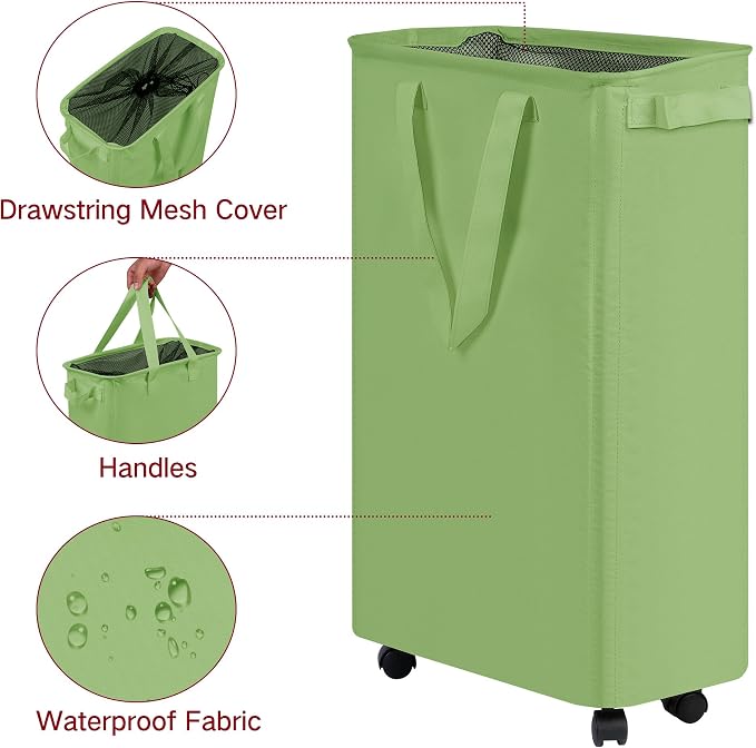efluky Slim Laundry Hamper - Image 3