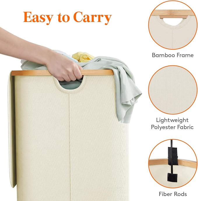 Lifewit 150L Laundry Basket - Image 6