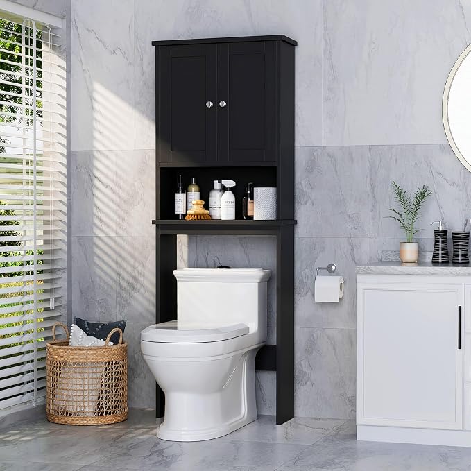 Over the Toilet Storage Cabinet - Image 7