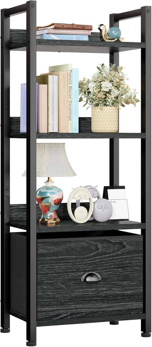 Furologee 4 Tier Bookshelf by Furologee