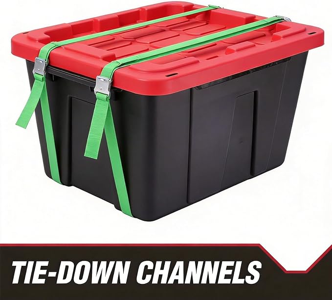 27 Gallon Large Plastic Storage Bins - Image 4
