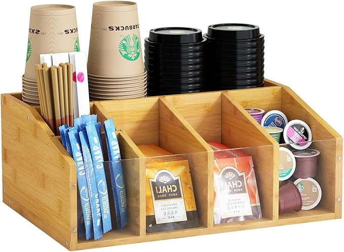 Coffee Station Organizer Condiment Organizer by AEEHFENG