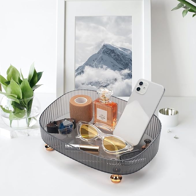 CESTATIVO Makeup Perfume Organizer, Bathroom Vanity Tray, Decorative Dresser - Image 7