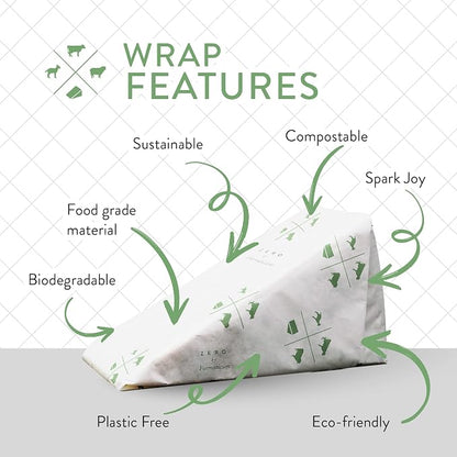 Formaticum 60-Pack Zero Cheese Storage Paper, Compostable, Biodegradable - Image 6