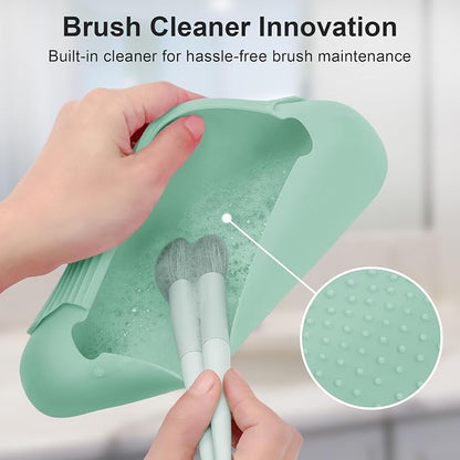 Silicone Travel Makeup Brush Holder - Image 5