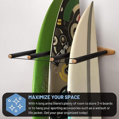 Hang 11 Vertical Surfboard Rack - Image 4