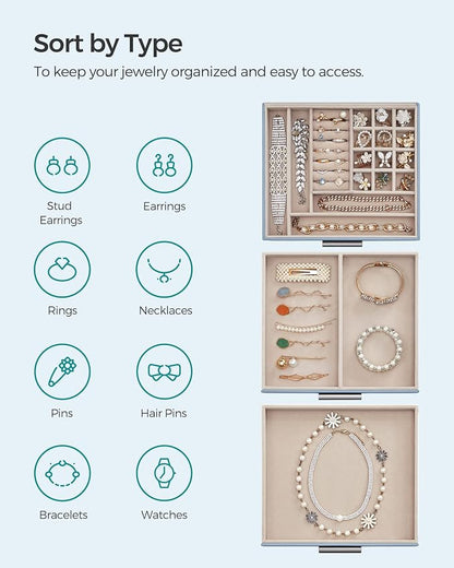 SONGMICS Jewelry Box Organizer - Image 3