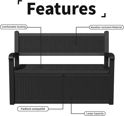 Outdoor Storage Bench - Image 7
