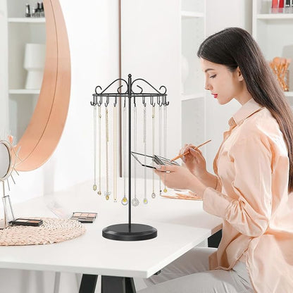 iDavosic.ly Rotating Necklace Holder Organizer - Image 7