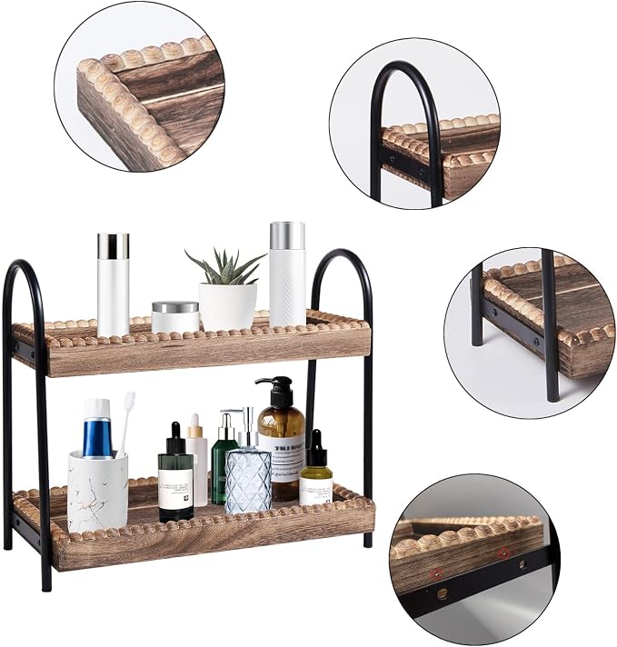 Bathroom Countertop Organizer, 2 Tier Vanity Organizer and Storage - Image 4