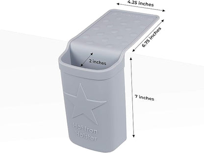 Hot Iron Holster | Adhesive-Free Silicone Storage Pocket - Image 9