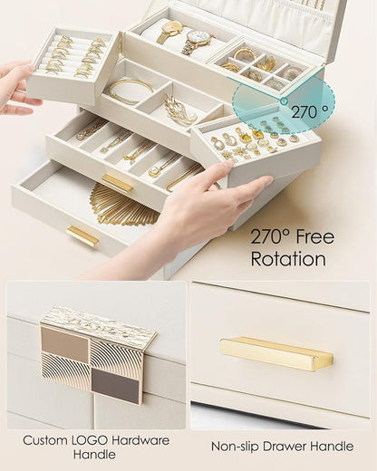Vlando 4 Layers Jewelry Box - Image 4