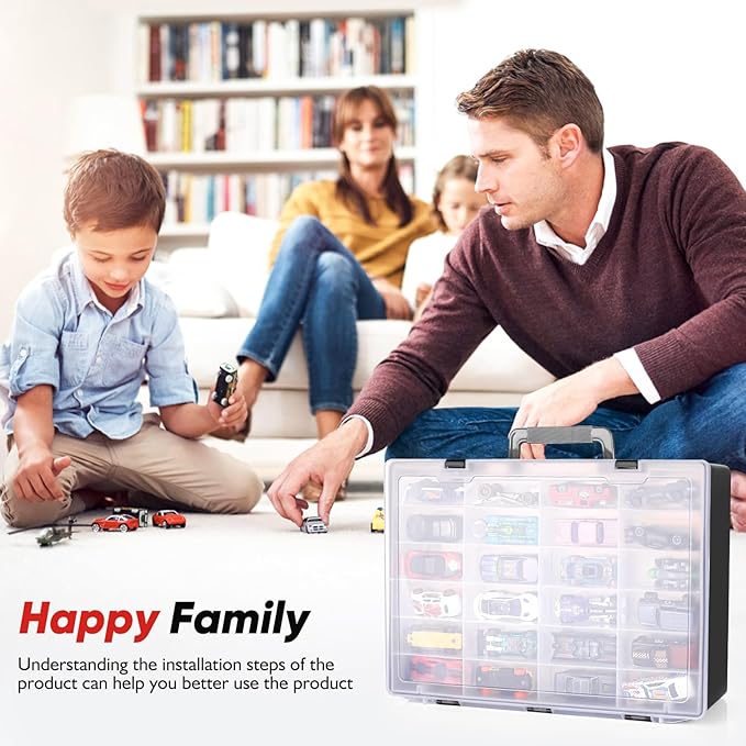 Toy Organizer.72 Compartments.Toy Storage Box Compatible - Image 7