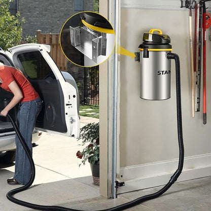 STANLEY Wet/Dry Vacuum SL18133，4.5 Gallon 4 Horsepower Wall-Mounted Hanging - Image 5