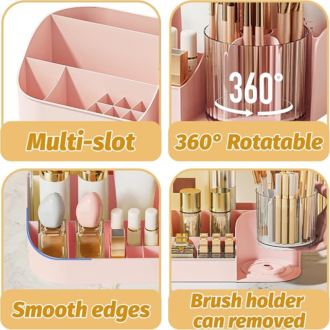 DASITON Large Capacity Makeup Organizer - Image 7