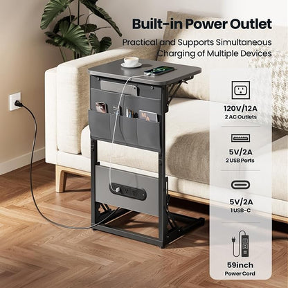 HLDIRECT C Shaped End Table - Image 4