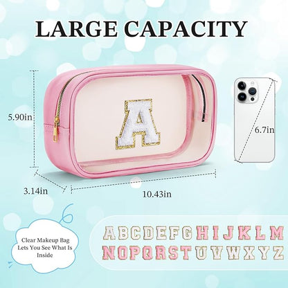 YOOLIFE Birthday Gifts | Initial Travel Makeup Bag Pouch - Image 5