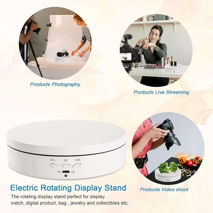 22 lbs Motorized Rotating Display Stand - Image 4
