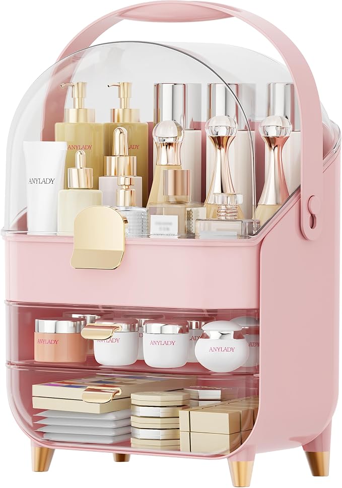 Makeup Organizer Countertop, Skincare Holder Bathroom Counter Organizer - Image 8