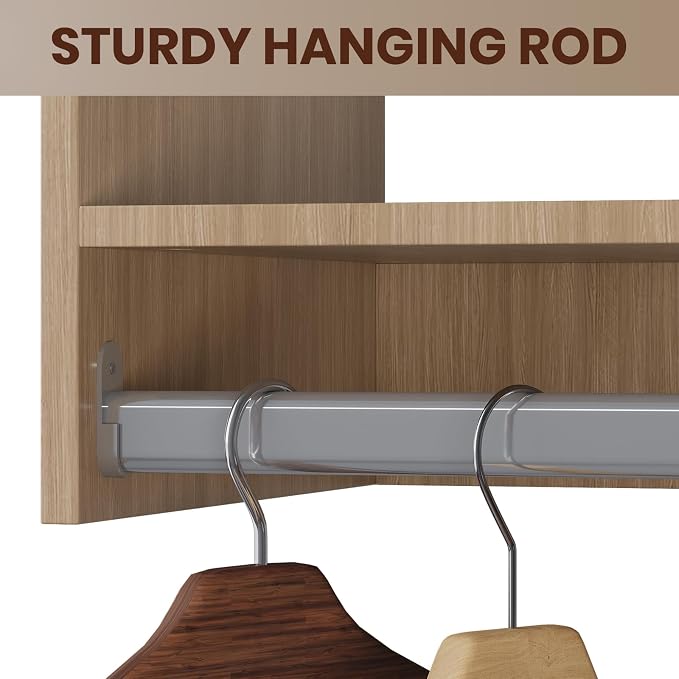 ROOMTEC 31.5" Medium Hanging Closet Unit, Modular Closet System - Image 7