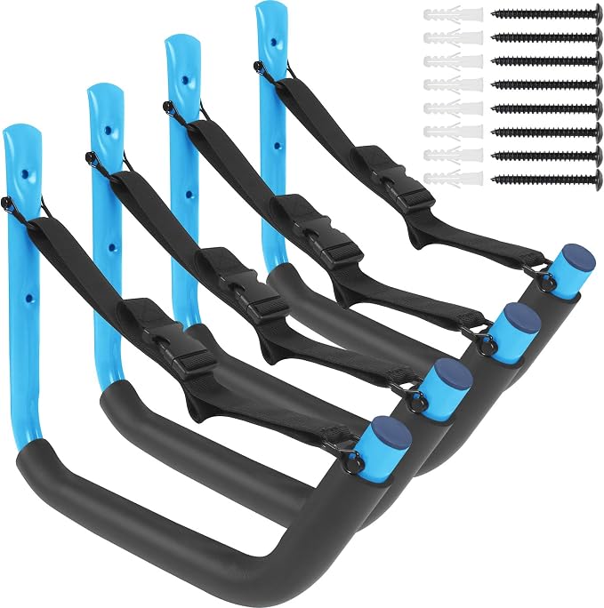 Kayak Storage Rack, Kayak Rack for Garage, Kayak Wall Mount Kayak Wall Rack by BALAVA