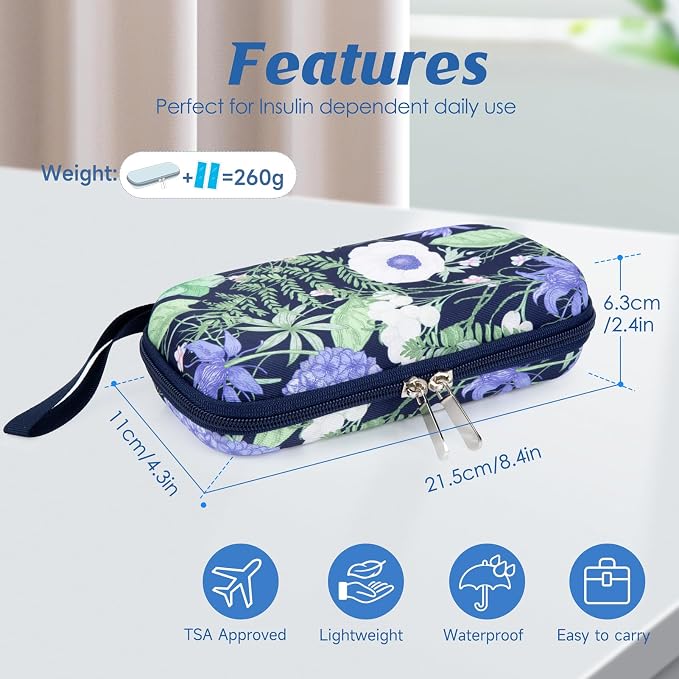 YOUSHARES Insulin Cooler Travel Case - Image 2