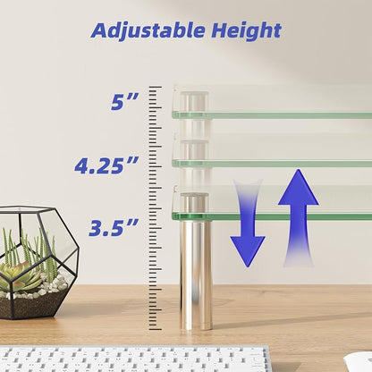 Simple Trending 2 Pack Computer Monitor Riser - Image 3