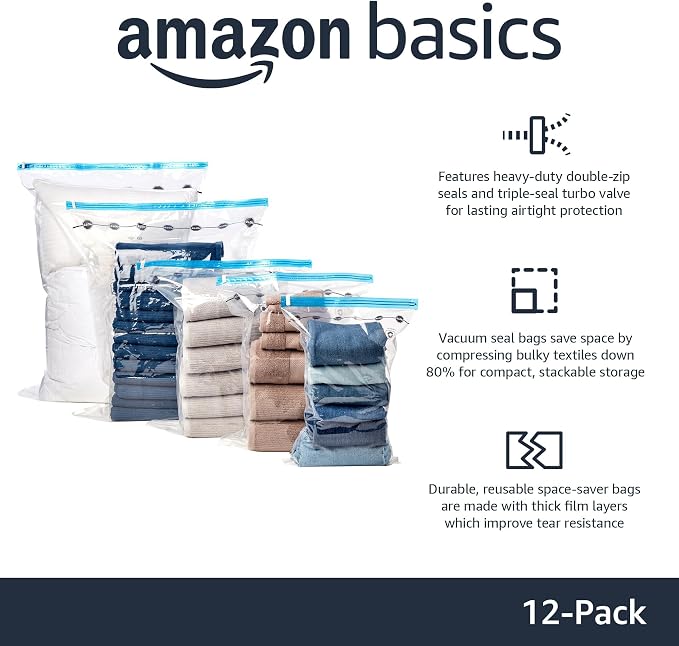 Amazon Basics Vacuum Storage Bags - Image 2