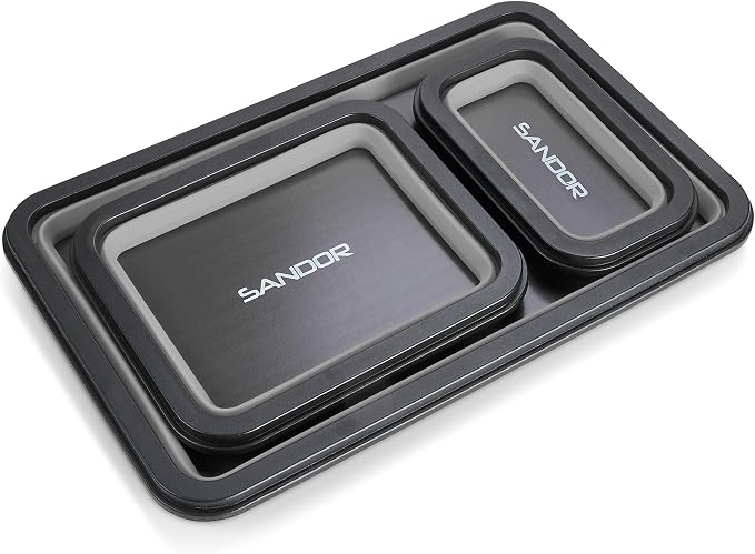 Collapsible Magnetic Parts Tray Set - Image 3