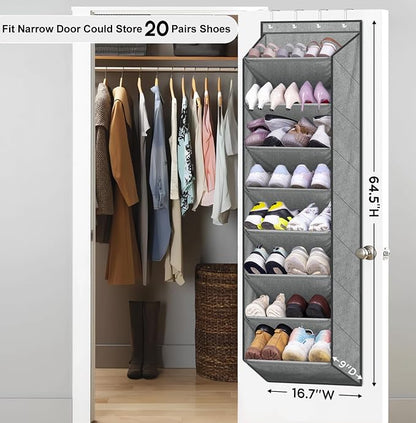SLEEPING LAMB Over The Door Shoe Organizer - Image 2