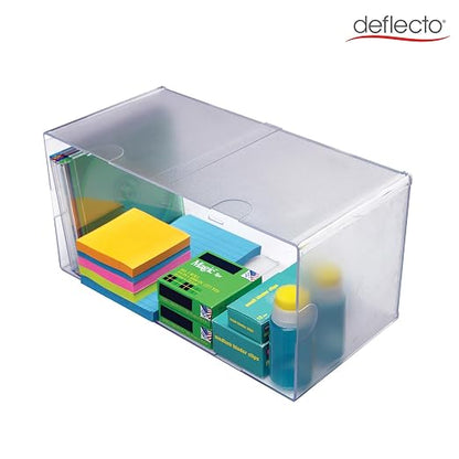 Deflecto Stackable Open Cube Organizer, Desk and Craft Organizer - Image 4